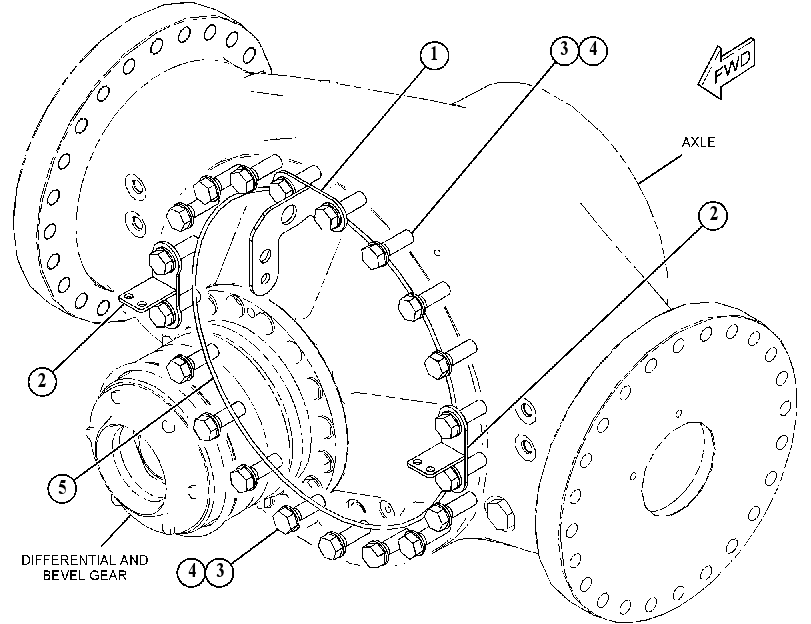 MOUNTING GP-DIFFERENTIAL 4430783 CAT