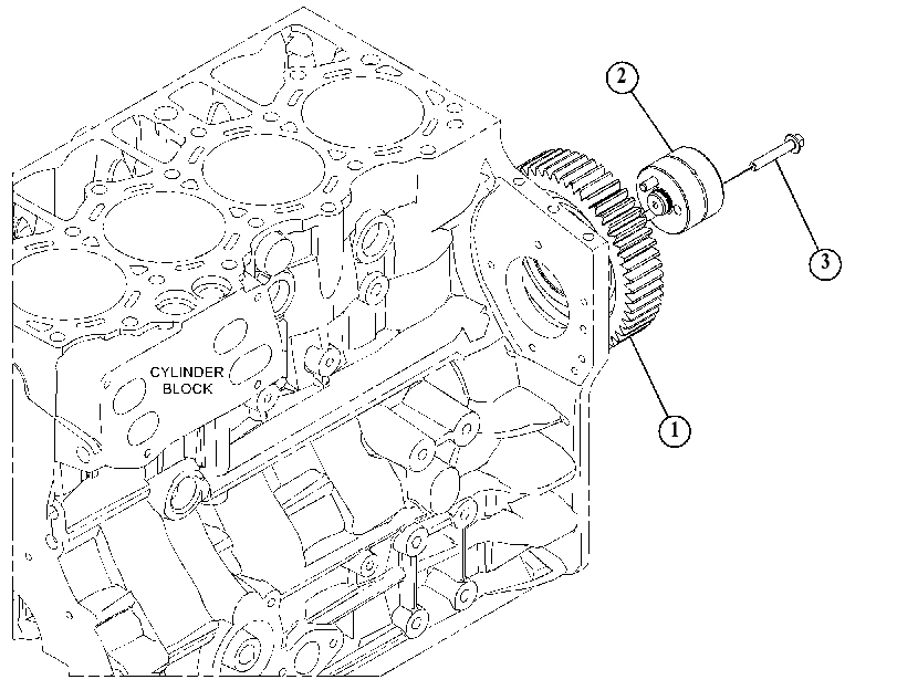 GEAR GP-IDLER 5167813 CAT