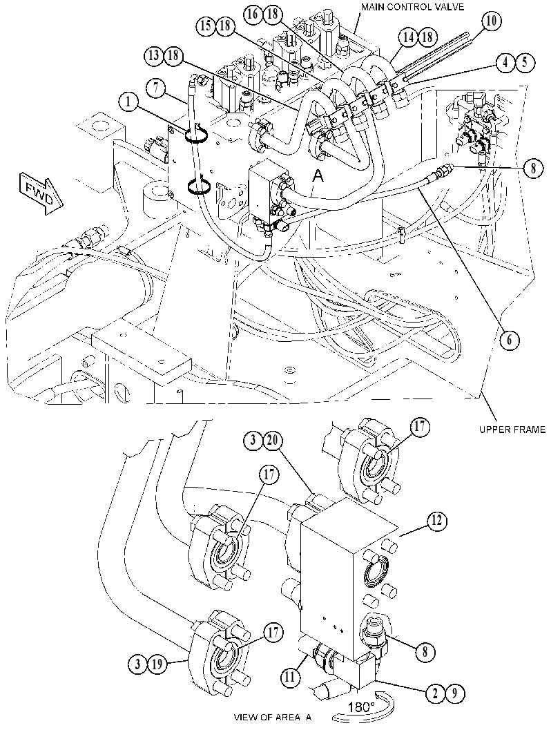 VALVE & LINES GP 4921370 CAT