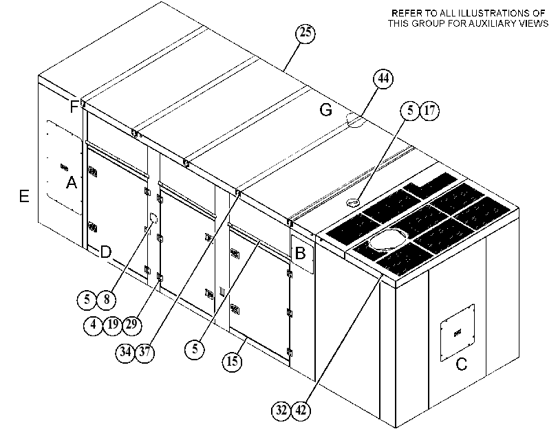 Кожух генератора 5191638 CAT
