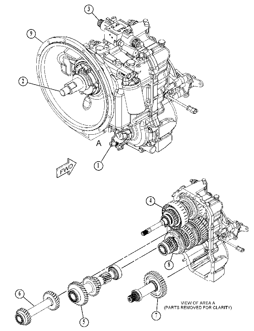 TRANSMISSION AR-DIRECT DRIVE 4843015 CAT