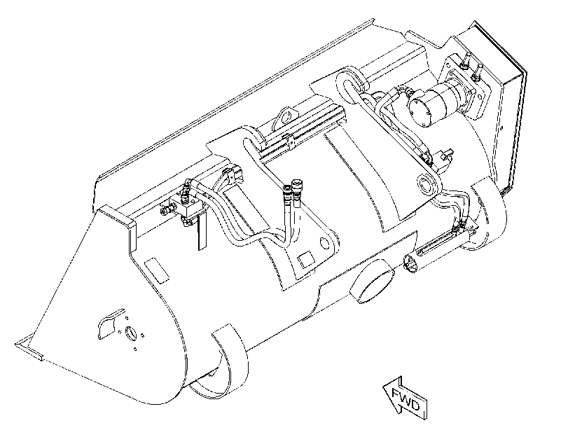BUCKET GP-MIXING 4742534 CAT