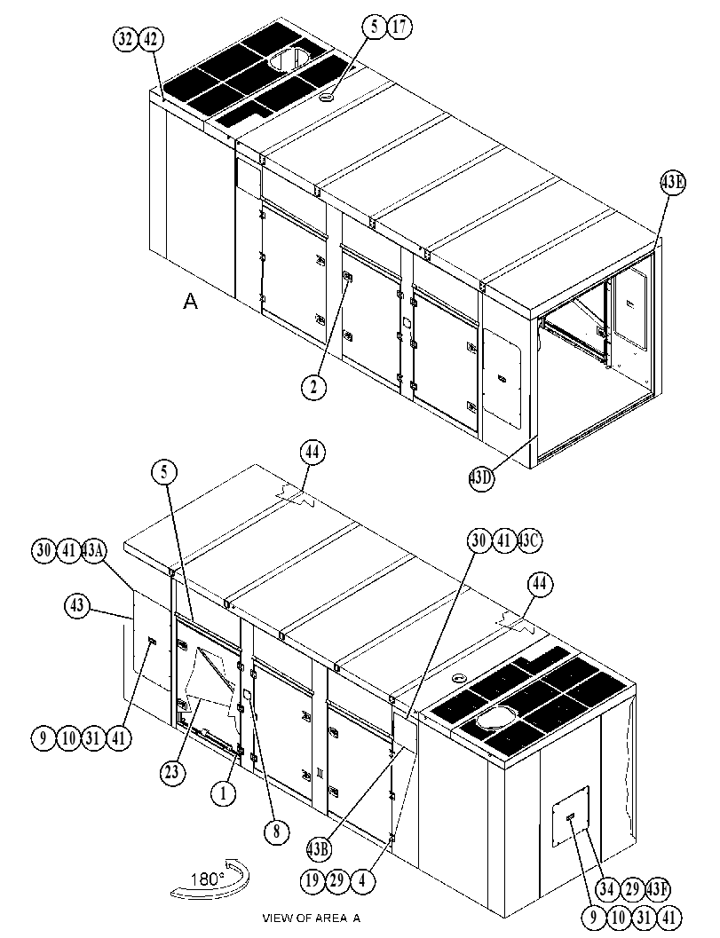 Кожух генератора 5191658 CAT
