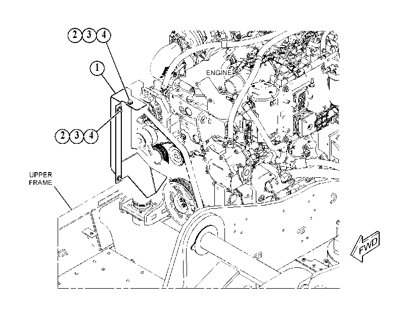 GUARD GP-ALTERNATOR 4829776 CAT