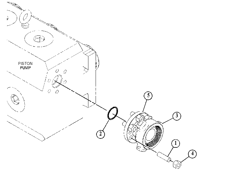 FLANGE & MOUNTING GP 4698306 CAT