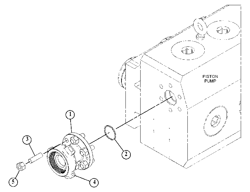 FLANGE & MOUNTING GP 4506594 CAT