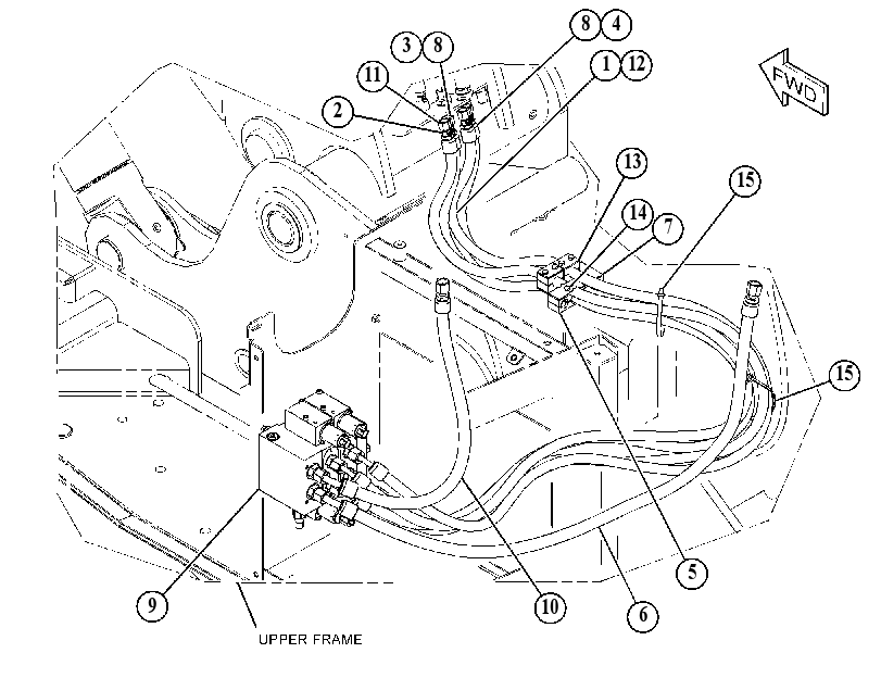VALVE & LINES GP 4645057 CAT