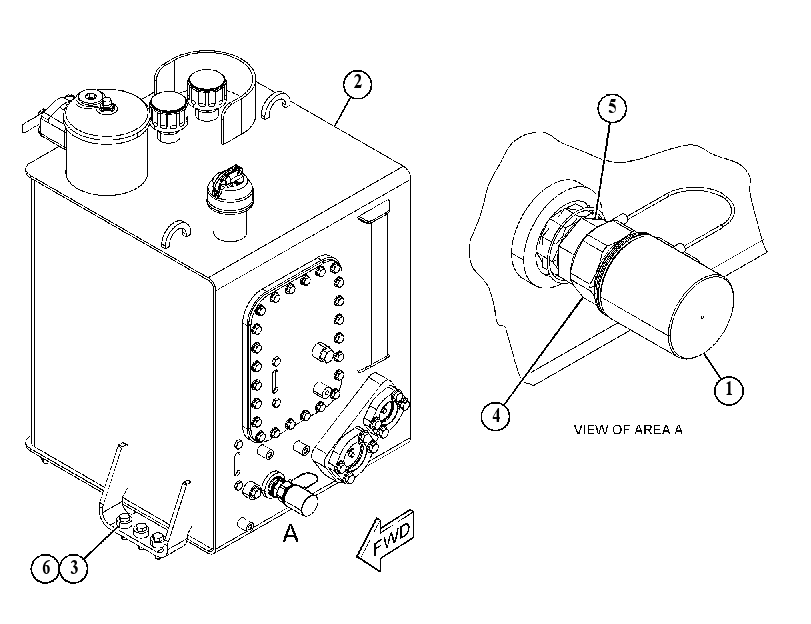 TANK & FILTER GP-STEERING 3964632 CAT