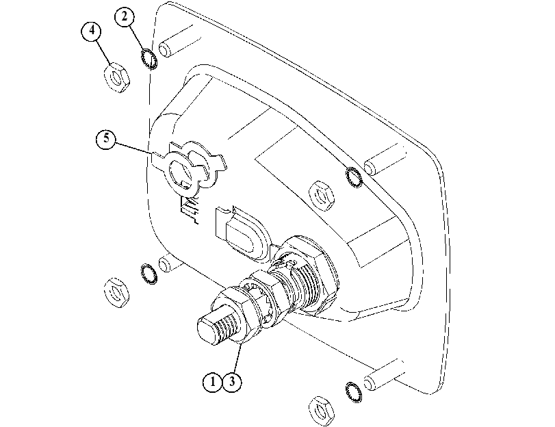 LATCH GP-ACCESS DOOR 3685702 CAT
