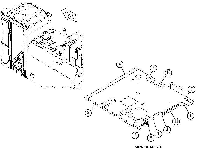 COVER AS 4747312 CAT