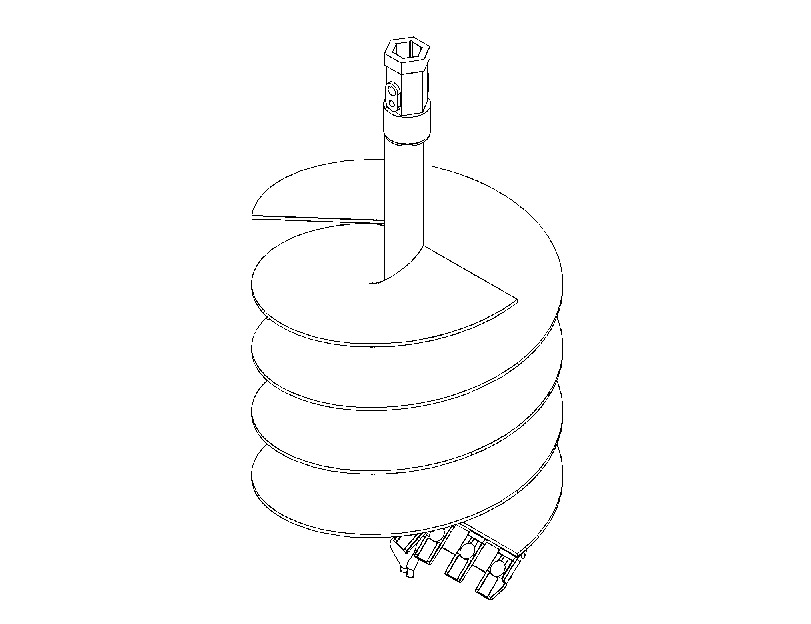 BIT GP-AUGER 5135018 CAT
