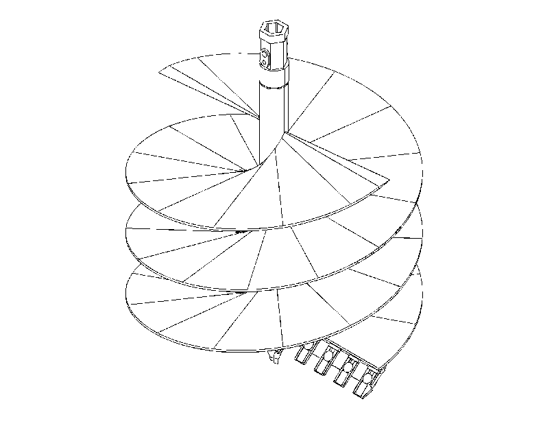 BIT GP-AUGER 5135019 CAT