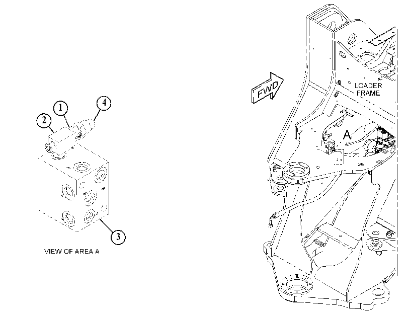 MANIFOLD GP-HYDRAULIC 4239954 CAT