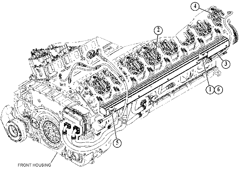 HARNESS GP-ENGINE 5008018 CAT