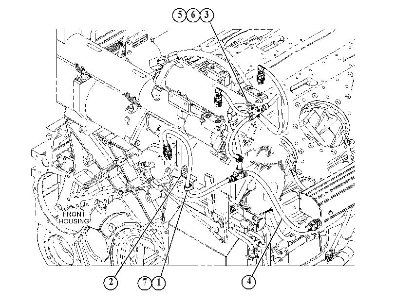 HARNESS GP-ENGINE 5008031 CAT
