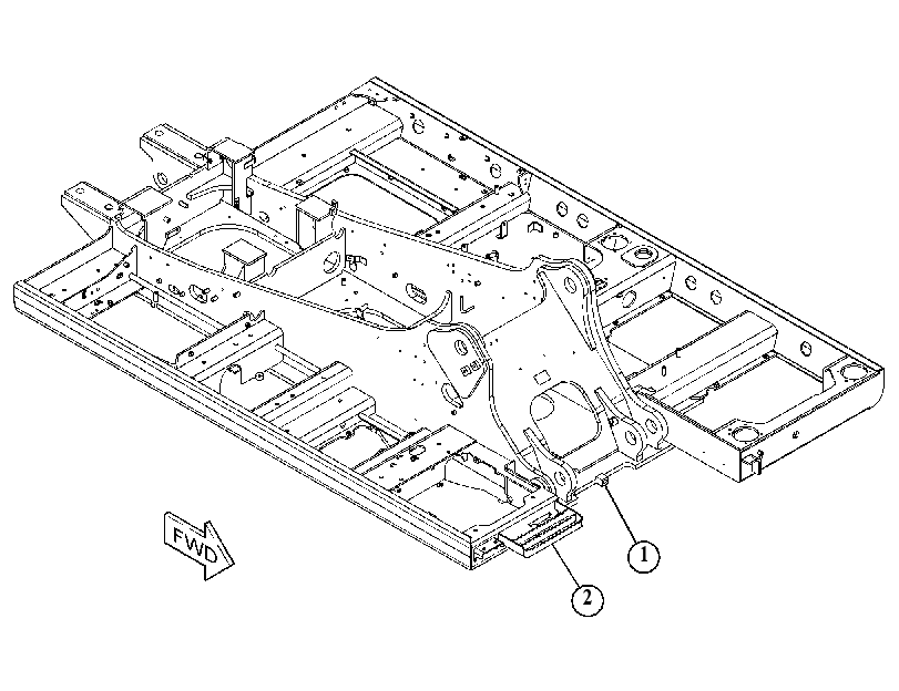 FRAME AS-UPPER 3945821 CAT