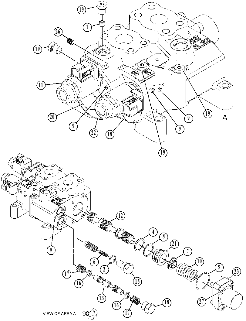 VALVE GP-RIDE CONTROL 4621793 CAT
