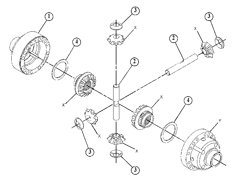 KIT-DIFFERENTIAL 5003107 CAT