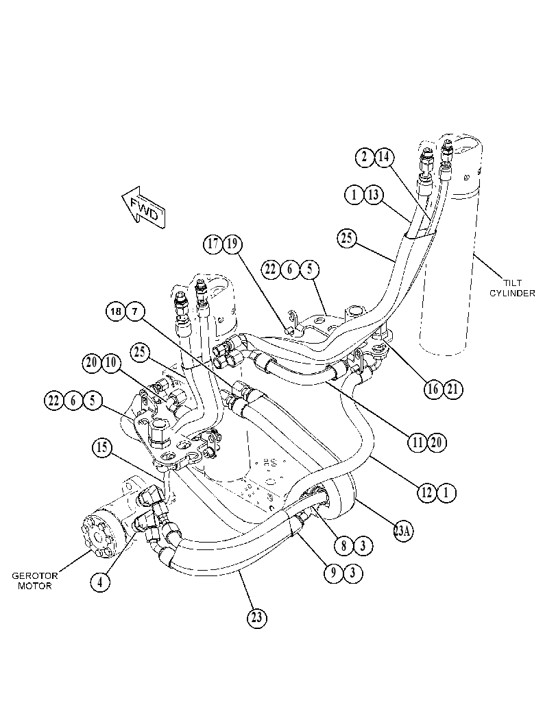 LINES GP-WORK TOOL 5166759 CAT