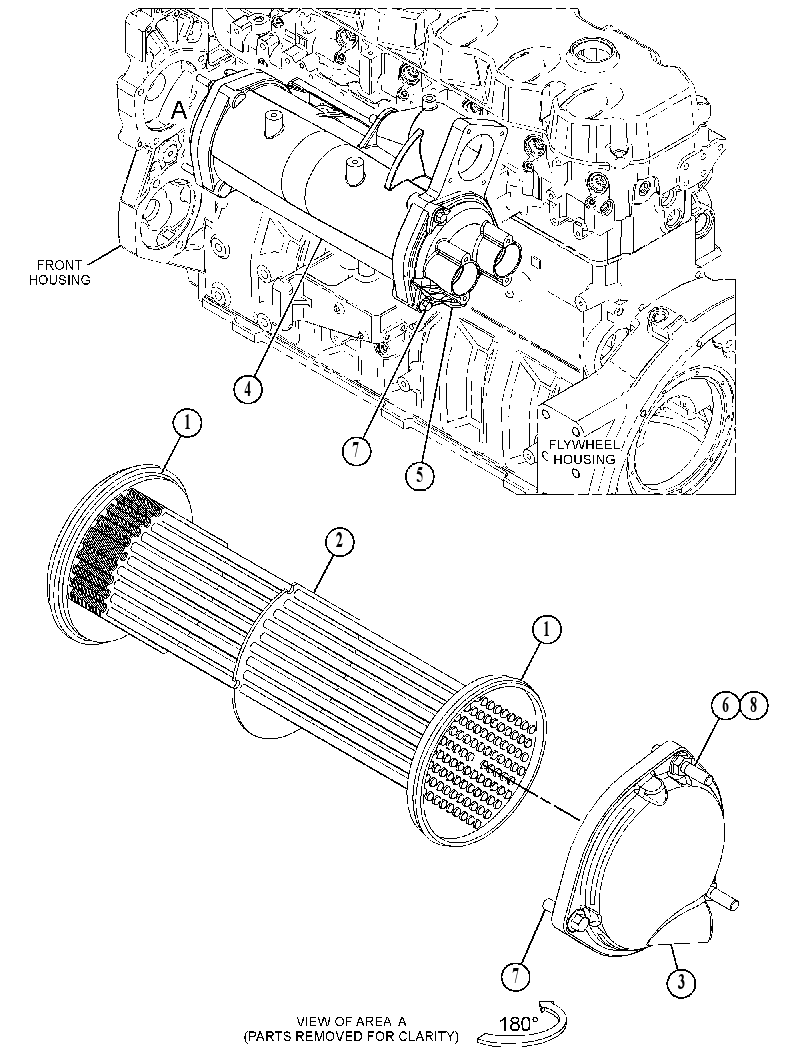 AFTERCOOLER GP-RAW WATER 4506496 CAT