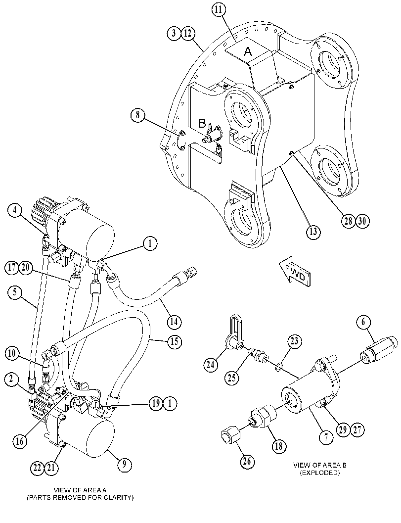 ROTATOR GP-HYDRAULIC 5000391 CAT