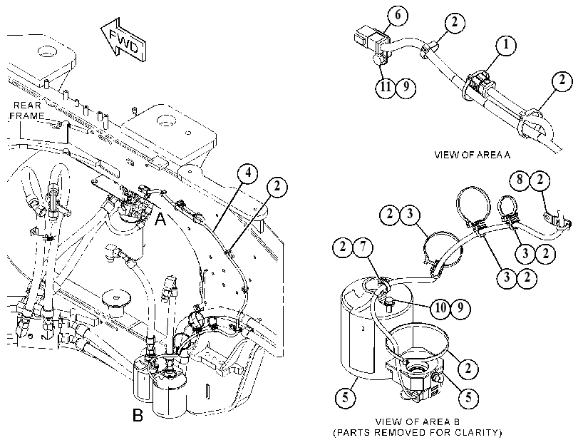 HEATER GP-MACHINE 4443488 CAT