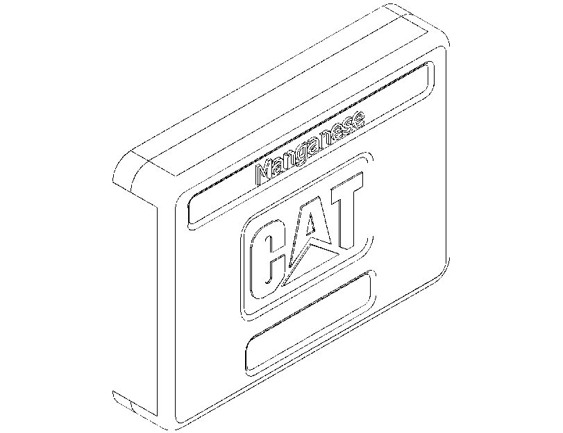 Плита износостойкая 4948983 CAT