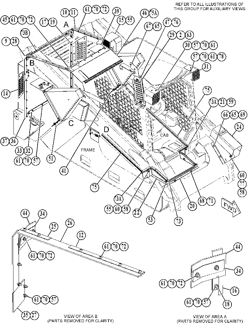 KIT-MACHINE ENCLOSURE SEAL 4508277 CAT