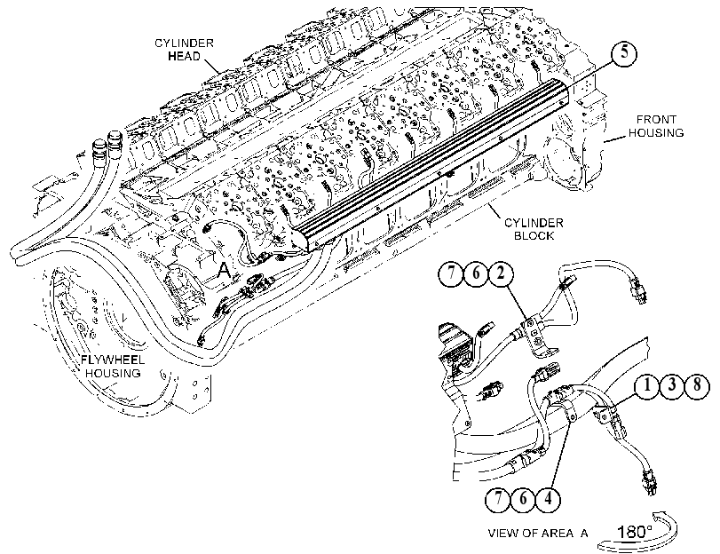 HARNESS GP-ENGINE 5008013 CAT
