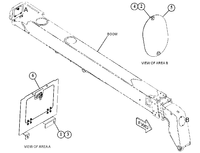 COVER & MTG GP-BOOM 4863521 CAT