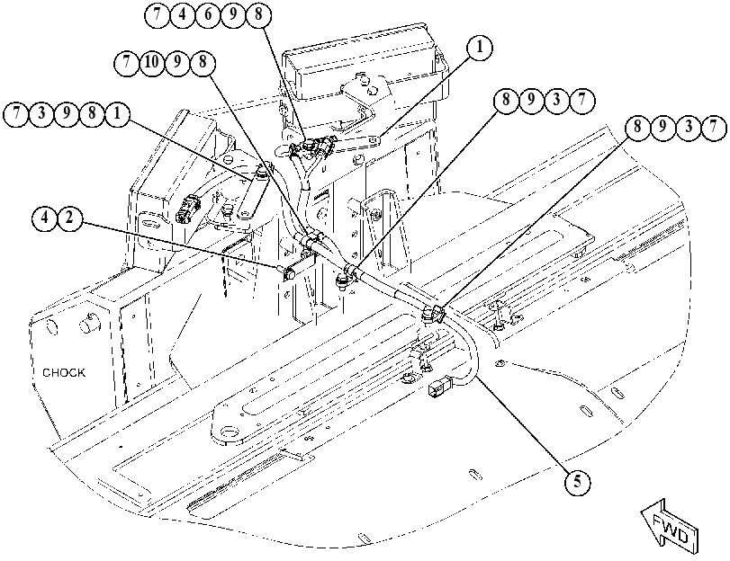 WIRING GP-OBJECT DETECTION 3842827 CAT