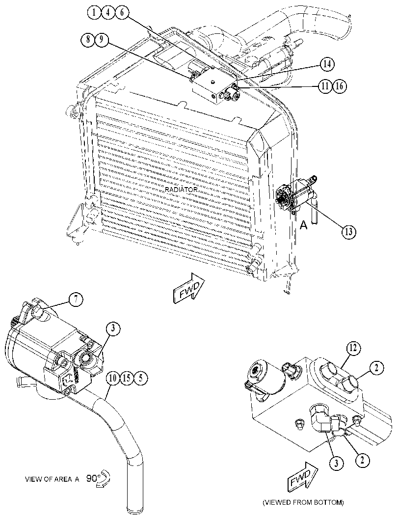 PUMP & MTG GP-HYDRAULIC FAN 4495864 CAT