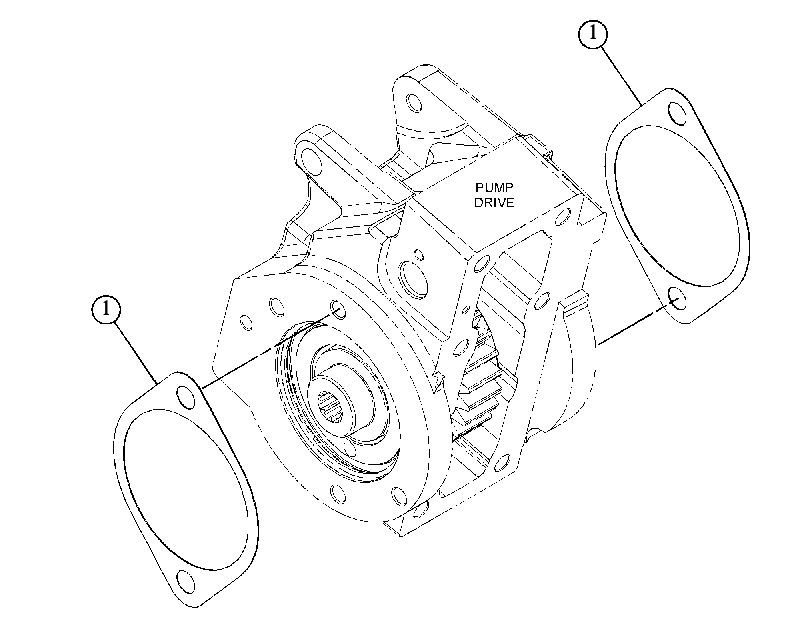 GASKET GP-PUMP DRIVE 5168768 CAT