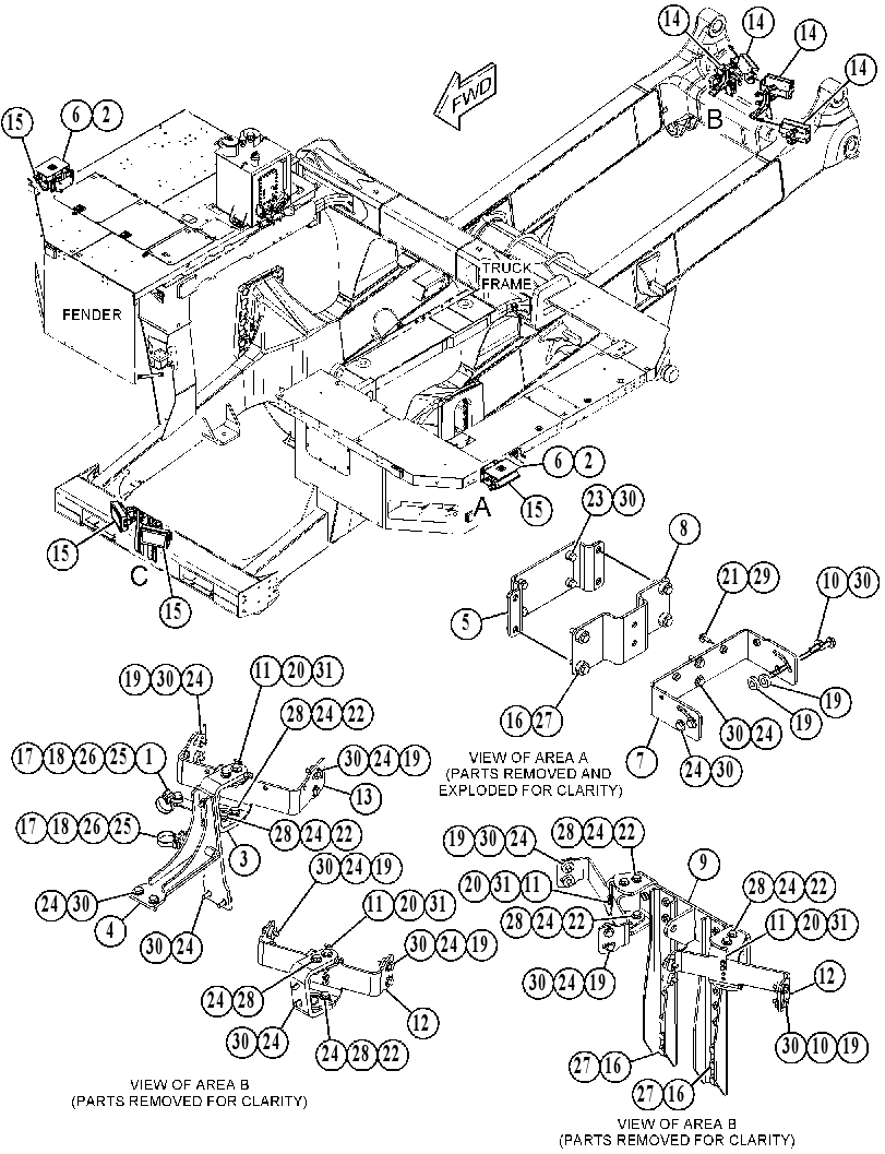 BOX & MTG GP-OBJECT DETECTION 3854500 CAT
