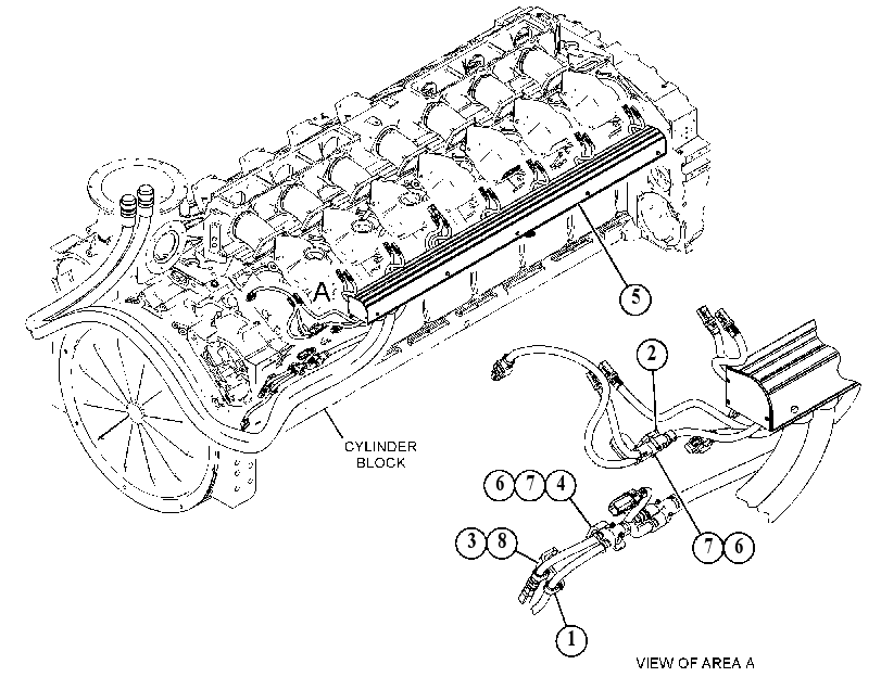 HARNESS GP-ENGINE 5008020 CAT