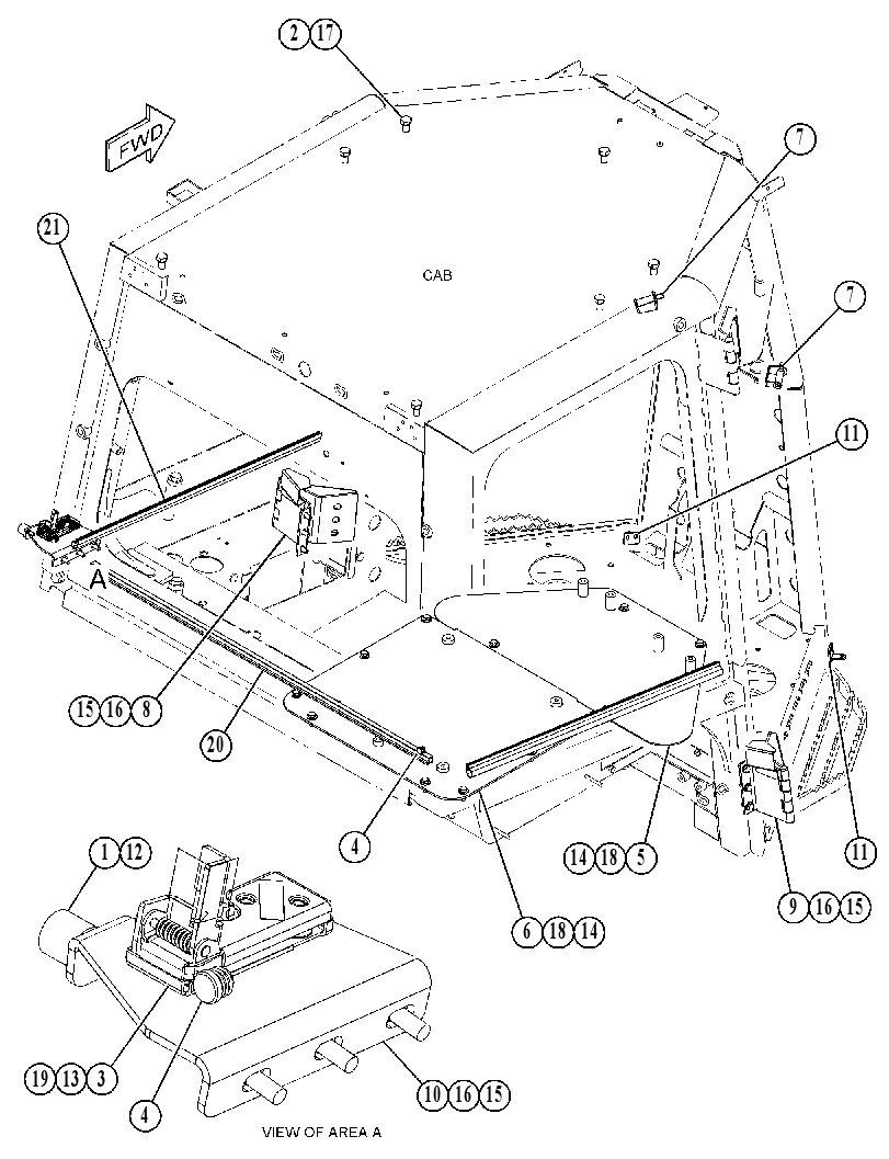 INSTALLATION GP-CAB 4956190 CAT