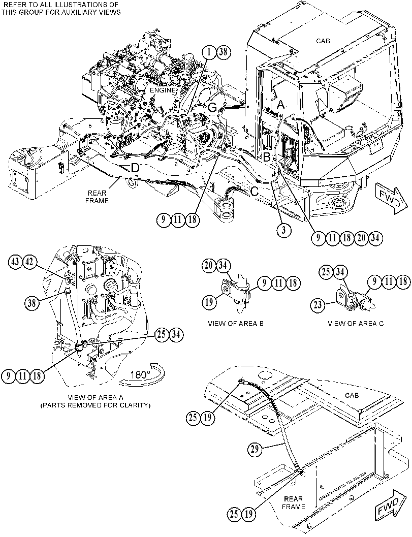 CABLE GP-ELECTRICAL 3941201 CAT