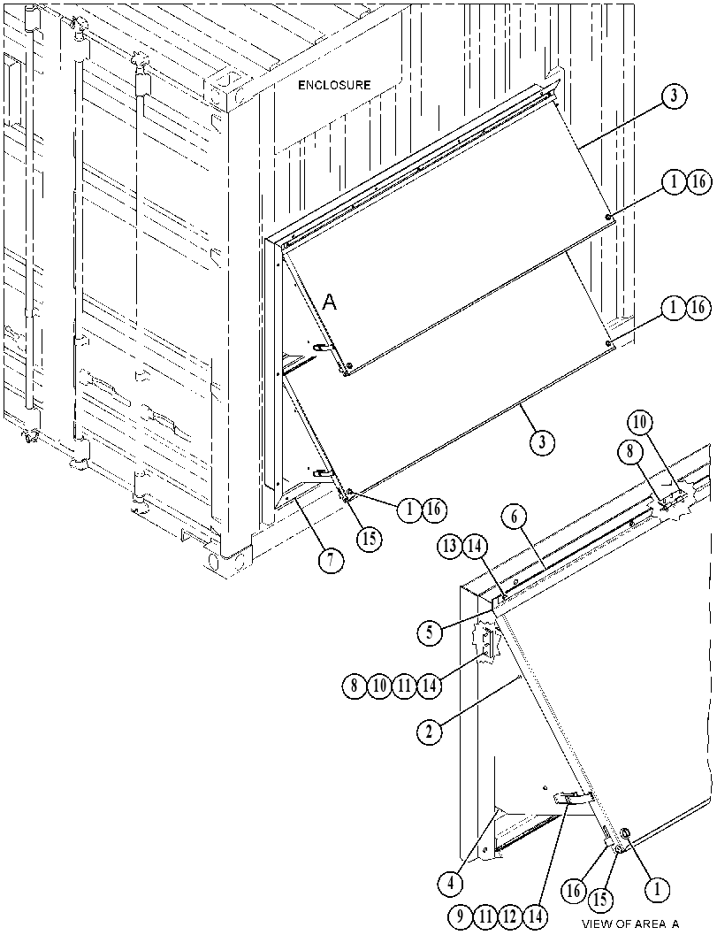 LOUVER GP 4476489 CAT