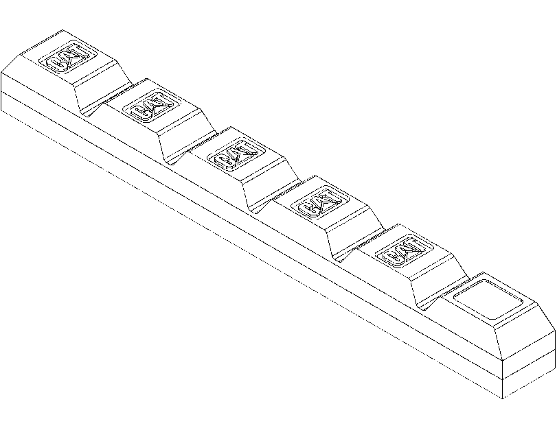 Плита износостойкая 4948979 CAT