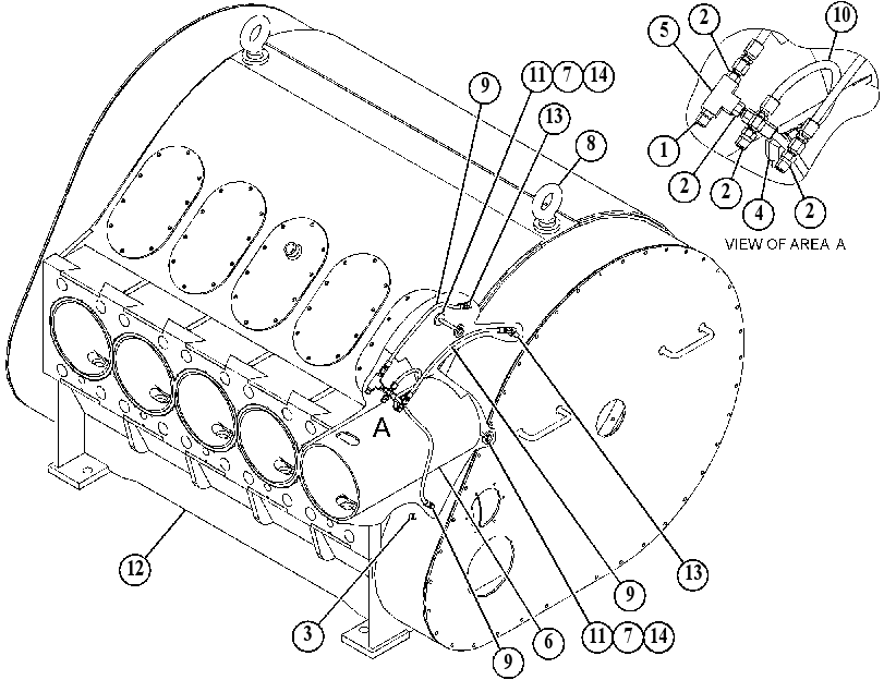FRAME GP-PUMP 4349973 CAT