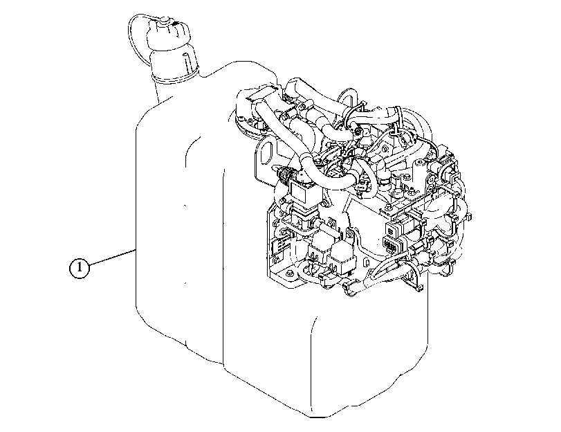 Модуль AdBlue (компоновка) 4996616 CAT
