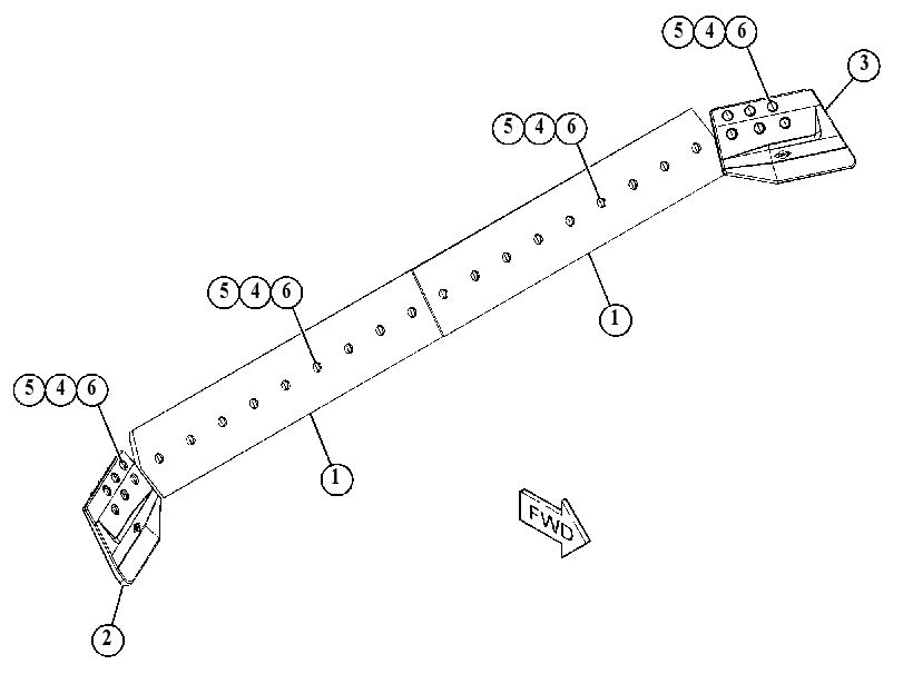Зуб и режущая кромка 5072861 CAT