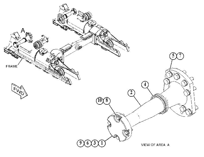 PIVOT BAR GP 4480290 CAT