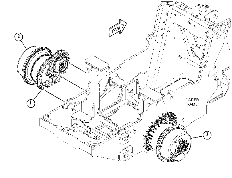 FINAL DRIVE & BRAKE GP 4480281 CAT