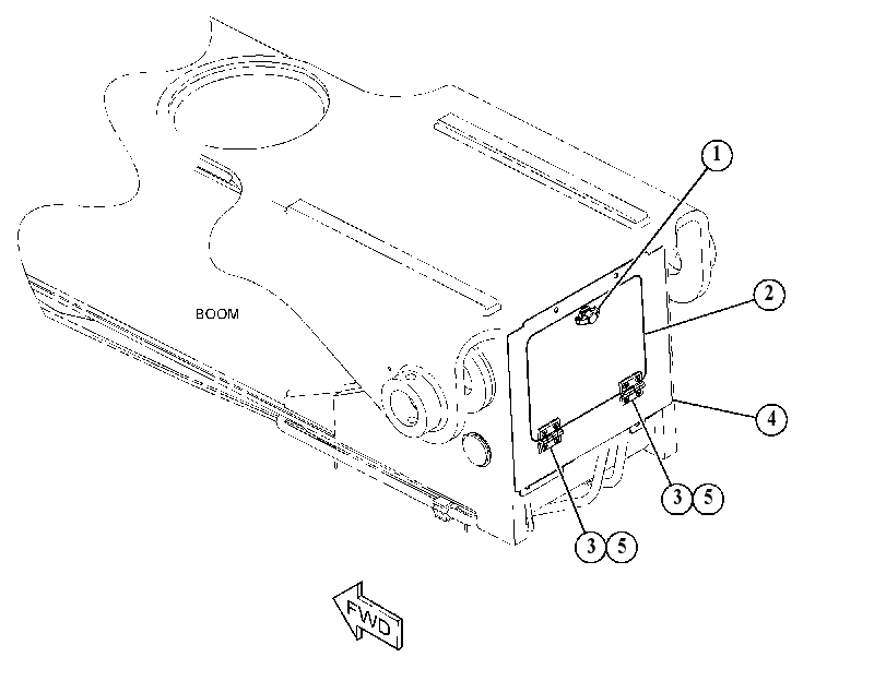 COVER & MTG GP-BOOM 4863537 CAT