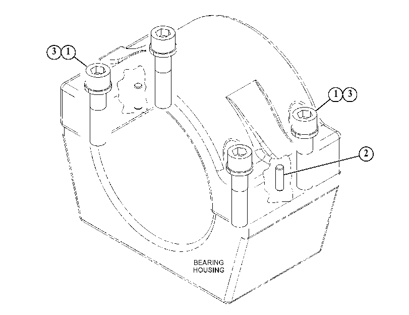 BEARING & HOUSING GP 4837495 CAT
