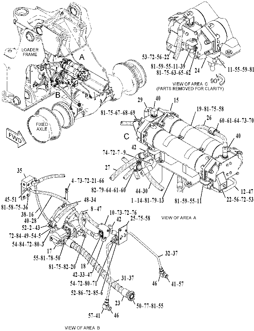 COOLER GP-AXLE OIL 3525240 CAT