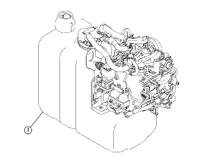 Модуль AdBlue (компоновка) 4996619 CAT