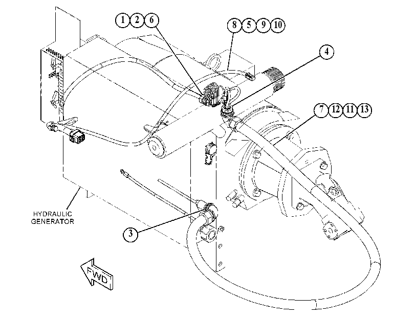 WIRING GP-HYDRAULIC GENERATOR 4584528 CAT