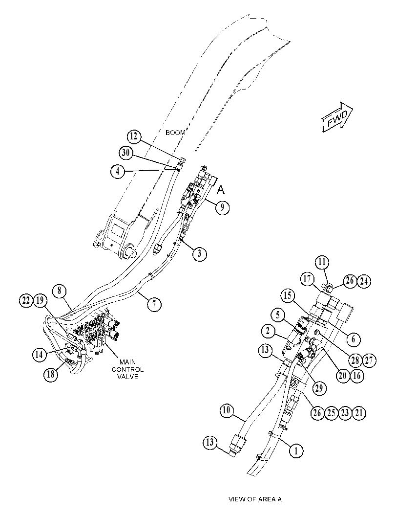 LINES GP-BOOM CHECK VALVE 3996795 CAT